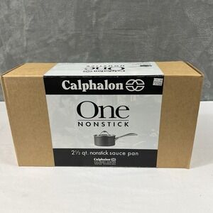 Calphalon One 2.5 QT Sauce Pan With Glass Lid